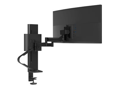 Ergotron TRACE - Mounting kit (pivot, base, VESA spacer, lift column, extension arms, 2-piece desk clamp)