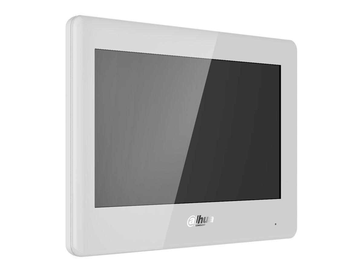 Dahua VTH5 Series - IP intercom station monitor - 2 vodiče, vnitřní - bílá