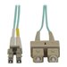Eaton Tripp Lite Series 10Gb Duplex Multimode 50/125 OM3 LSZH Fiber Patch Cable (LC/SC)