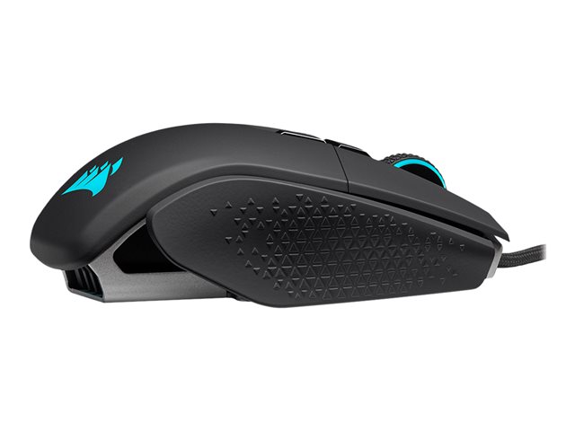 CORSAIR Gaming M65 RGB ULTRA - Souris - optique - 8 boutons - sans fil - Bluetooth, 2.4 GHz - recepteur sans fil USB - noir