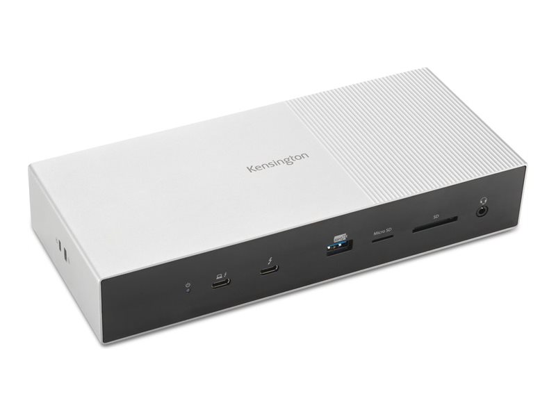 Kensington SD5000T5 EQ, docking station, Thunderbolt 5, 3 x Thunderbolt 5, 1GbE, 2.5GbE