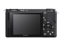 Sony Alpha ZV-E10 Interchangeable Lens Mirrorless Vlog Camera - Body Only - Black - ILCZVE10/B