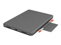 Logitech Folio Touch Tastatur og folio-kasse Ja Kabling Spansk Apple 10.9-inch iPad Air (4. generation, 5. generation)