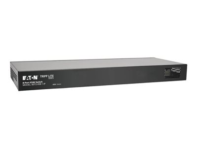 Tripp Lite 8-Port IP Cat5 KVM Switch Compact 1+1 User Rackmount