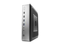 HP t730 Thin client tower 1 RX427BB / up to 3.6 GHz RAM 8 GB flash 64 GB Radeon HD 9000 