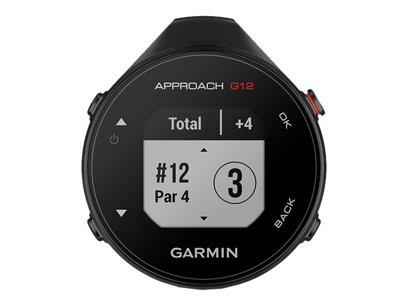 Garmin Approach G12 Golf Range Finder Clip - Black - 010-02555-00