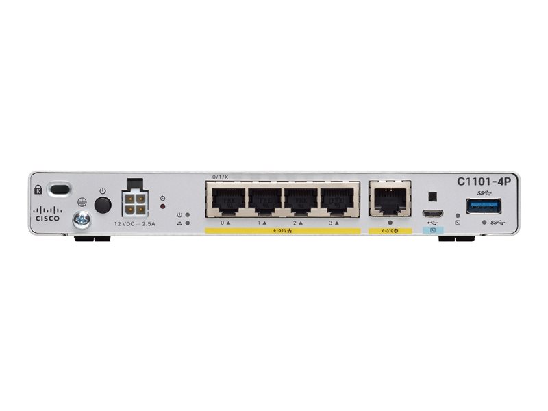 CISCO ISR 1101 4 Ports GE Eth Router