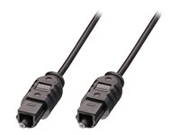 Lindy - Digital audio cable (optical) - SPDIF - TOSLINK male to TOSLINK male - 20 m - fibre optic
