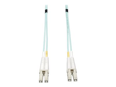 Tripp Lite 10Gb Duplex Multimode 50/125 OM3 LSZH Fiber Cable LC/LC 20 Inches