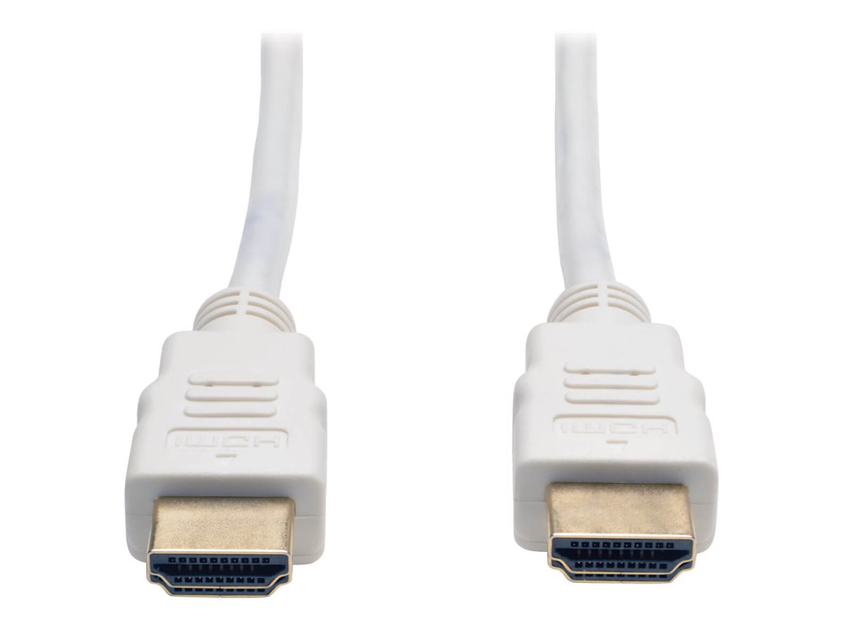 Tripp Lite 6ft High Speed HDMI Cable Digital Video with Audio 4K x 2K M/M White 6'