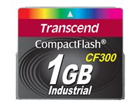 1GB Transcend CF 300X Speed SLC Industrial CompactFlash Memory Card