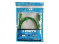 M-CAB HDMI han -> HDMI han 2 m Grøn