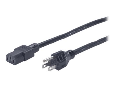 APC - Power cable - NEMA 5-15 (M) to power IEC 60320 C13