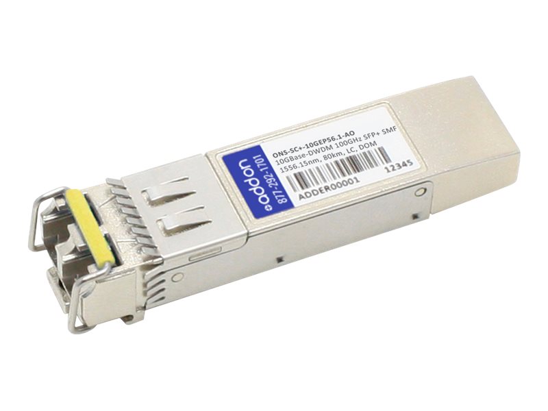 AddOn - SFP+ transceiver module (equivalent to: Cisco ONS-SC+-10GEP56.1)