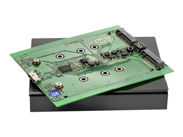 StarTech.com Adaptateur pour 2 disques SSD M.2 vers SATA dans baie de 2,5  - RAID