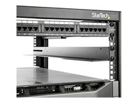 StarTech.com 1U 19 inch Server Rack Rails, 24-36 inch Adjustable Depth, Universal 4 Post Rack Mount Rails, Network Equipment/