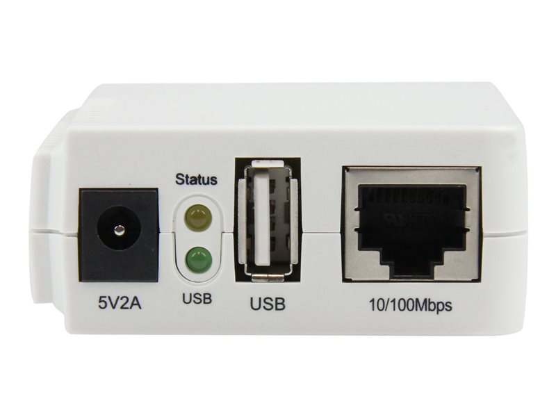 Trywise Serveur D'impression USB TCP IP LPR 10Mbps 100Mbps, Port LAN Rj45 Standard Extension Sans Fil Partage 100 240v Prise Ue 92014466