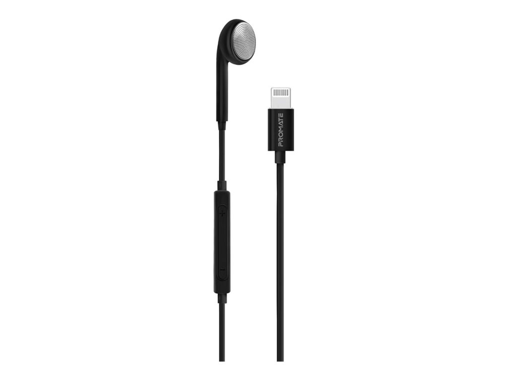 Promate Beat-LT, earphone with mic, Lightning