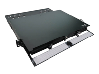 Eaton Tripp Lite Series High-Density Panel Fiber Splice Enclosure - 6 Splicing Cassettes, 144 LC/UPC SM 0.9 mm, 1.5 m Pigtail, 1U Rack