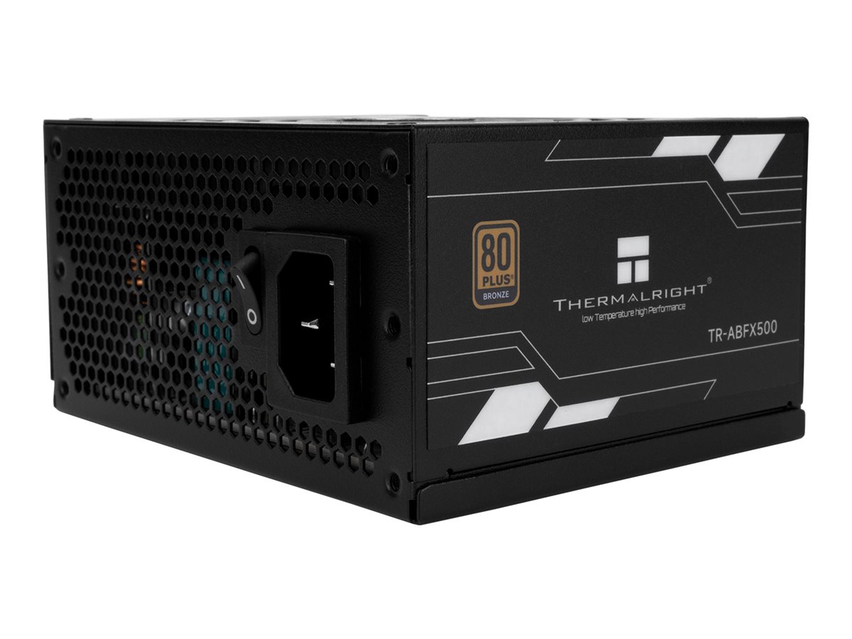 Thermalright ABFX-500 power supply 500 Product shot Left-angle 79750