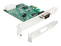 DeLock PCI Express Card > 1 x Serial RS-232 High Speed 921K Voltage supply Seriel adapter PCI Express 2.0 x1 921.6Kbps