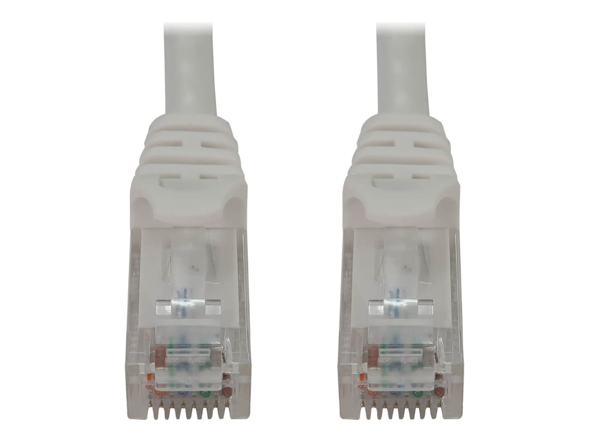 Eaton Tripp Lite Series Cat6a 10G Snagless Molded UTP Ethernet Cable (RJ45 M/M), PoE, White, 5 ft. (1.5 m)