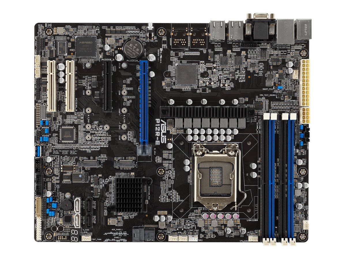 ASUS P12R-E - základní deska - ATX - zásuvka LGA1200 - C256 – foto 2