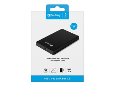 SANDBERG USB 3.0 to SATA Box 2.5