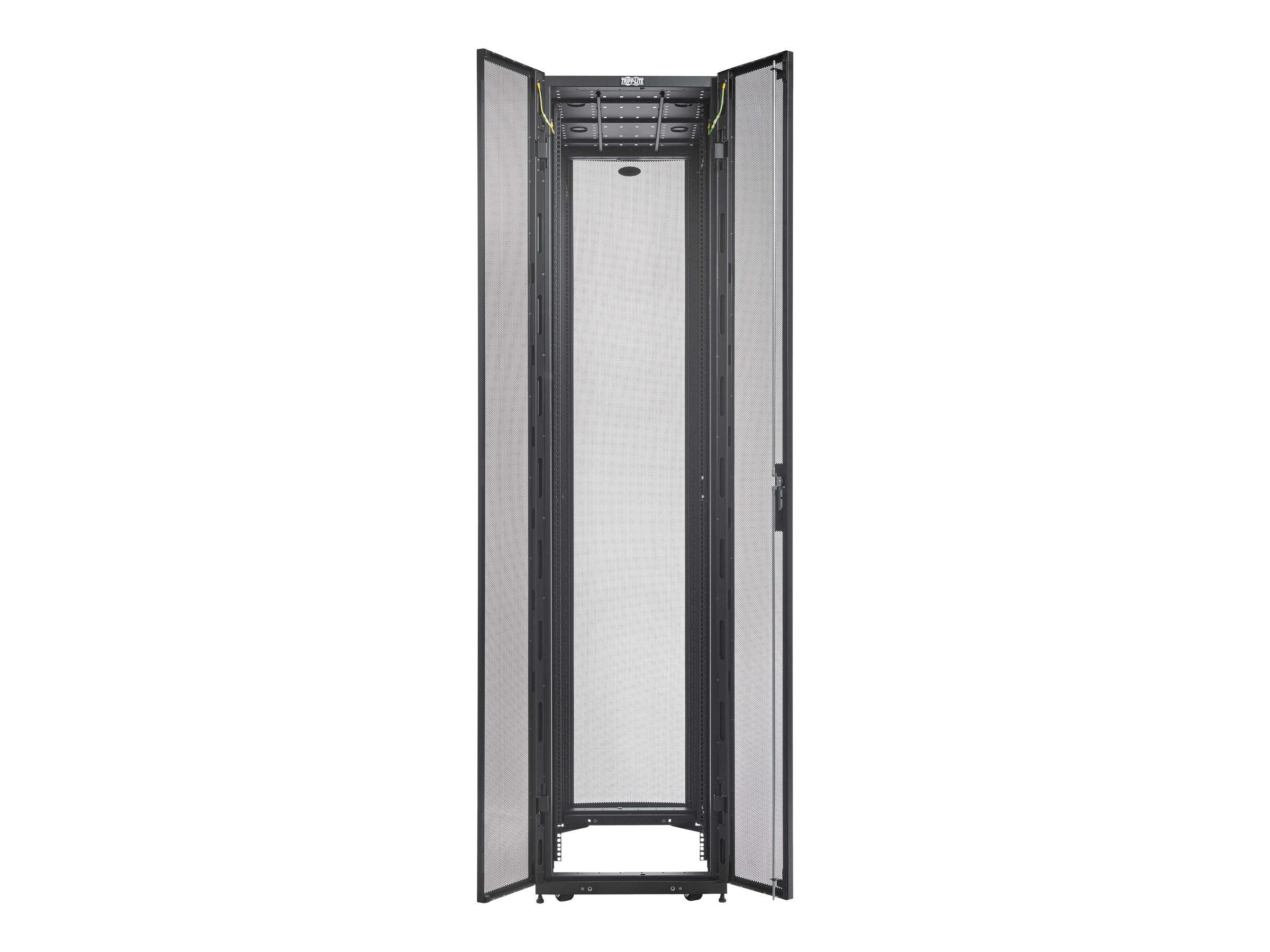 55u Rack Tripp Lite SmartRack Premium 55U Standard-Depth Rack Enclosure Cabinet ...