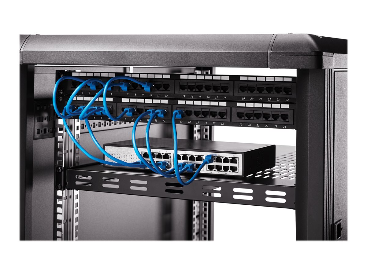 STARTECH 1U Adjustable Vented Rack Mount Shelf – foto 13