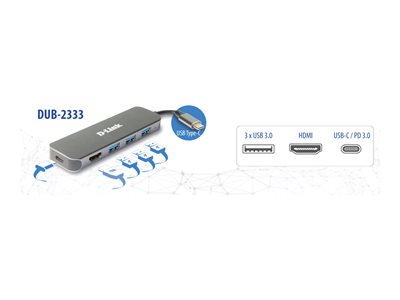 D-LINK DUB-2333, Optionen & Zubehör Docking Notebooks & DUB-2333 (BILD3)