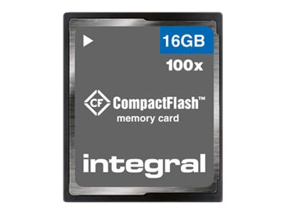Image of Integral - flash memory card - 16 GB - CompactFlash