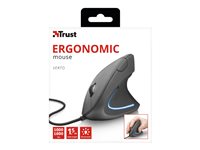 TRUST Souris filaire ergonomique VERTO