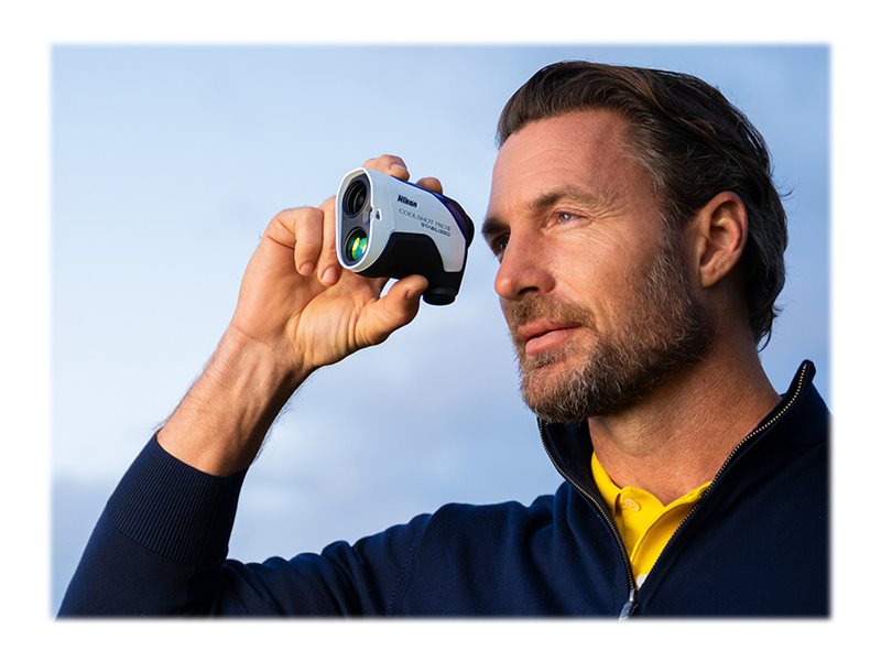 Nikon CoolShot Pro II Stabilized Laser Rangefinder - White - 16758