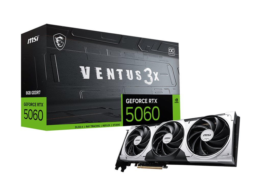 MSI GeForce RTX 5060 8G VENTUS 3X OC