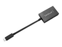 Lenovo - Adapter - 24 pin USB-C male to HDMI female - power pass-through, 4K30Hz support, 2K30Hz support