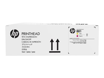HP 881 - Yellow, magenta