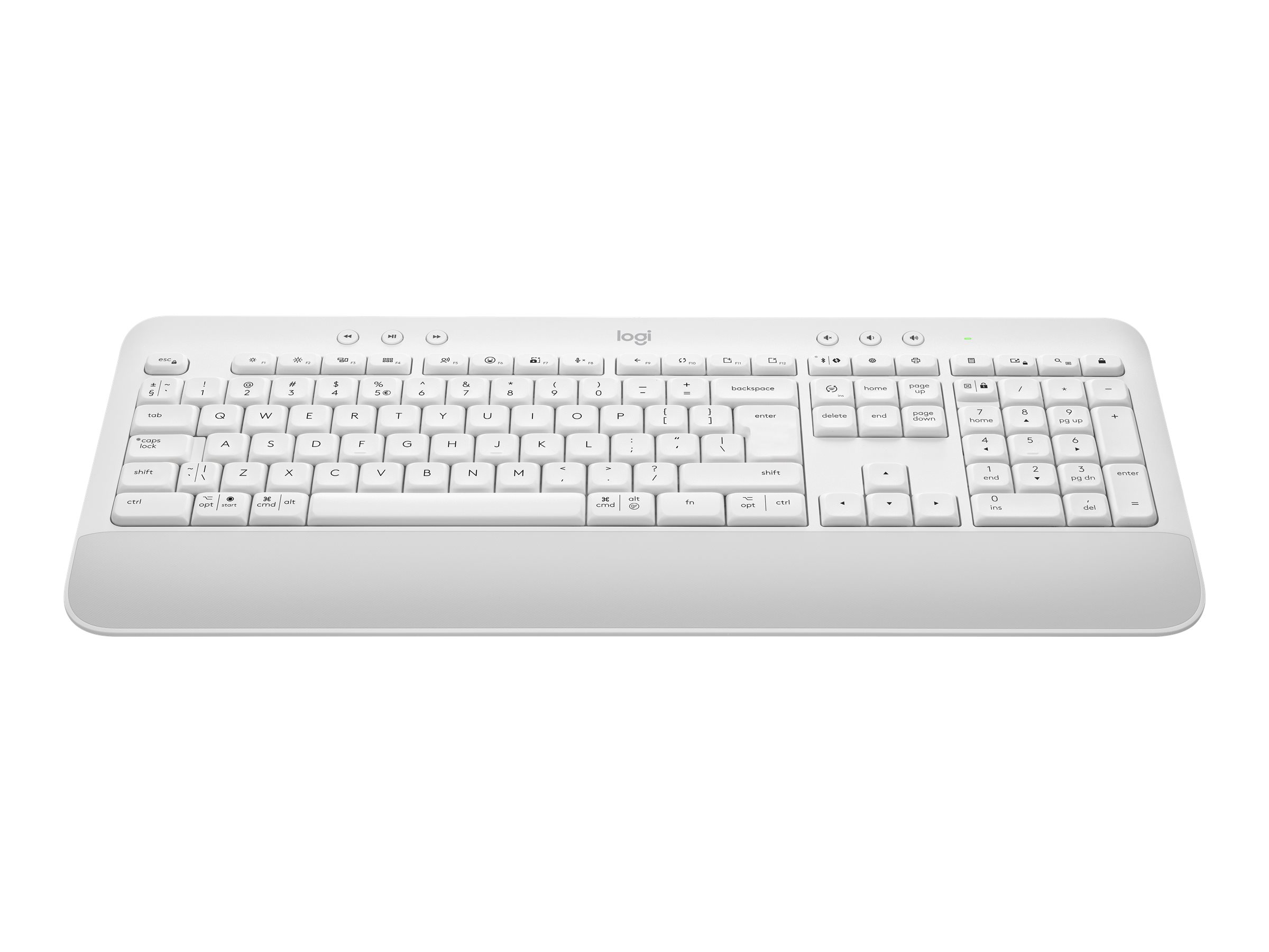 Logitech Signature K650 keyboard QWERTY English off-white Input Product shot Front 79951