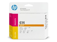 HP 614 - yellow, magenta - original - printhead