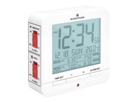 Marathon Digital Medication Reminder Alarm Clock - White - CLO30075WH