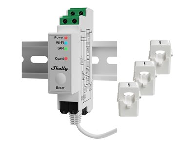 SHELLY Pro 3EM 120A Energy Meter IoT Devices