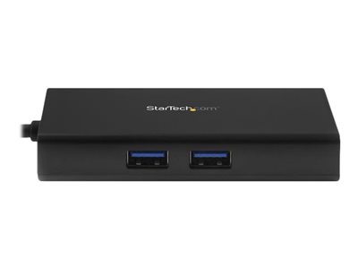 StarTech.com USB-C Multiport Adapter, USB-C Travel Docking Station with 4K HDMI, 60W Power Delivery Pass-Through, Ethernet (GbE), 2x USB-A 3.0 Hub, Portable Mini USB Type-C Dock for Laptop - Portable USB-C Dock (DKT30CHPD)