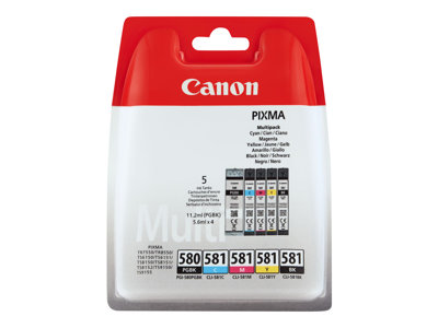 CANON CLI-581 Ink Cartridge C/M/Y/BK - 2103C007