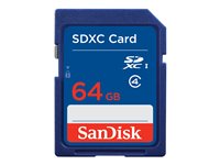 SanDisk Flash memory card 64 GB Class 4 SDXC