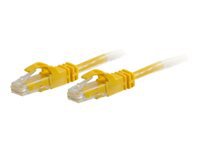 C2G 3ft Cat6 Snagless Unshielded (UTP) Network Crossover Patch Cable - Yellow