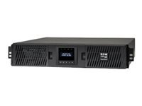 Eaton Tripp Lite Series SmartOnline 2000VA 1800W 120V Double-Conversion UPS - 7 Outlets, Extended Run, Network Card Included, LCD, USB, DB9, 2U Rack/Tower Battery Backup