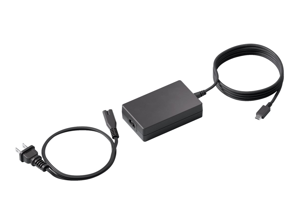 Logitech power adapter 100 Product shot Left-angle 79750