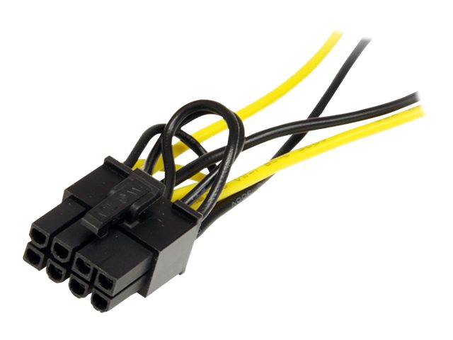 StarTech.com 6in SATA Power to 8 Pin PCI Express Video Card Power Cable Adapter - SATA to 8 pin PCIe power