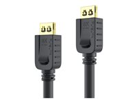 PureLink PureInstall Series HDMI-kabel med Ethernet 1m Sort