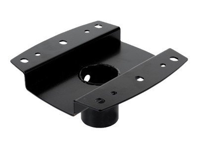 Peerless Modular Series Heavy Duty Flat Ceiling Plate Mounting Component Black